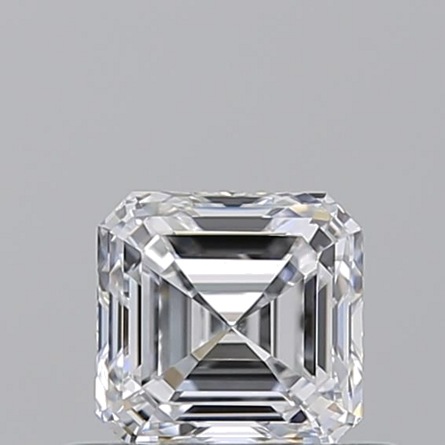 0.5 carat D-VS2 Natūralus Asscher Deimantas (1)
