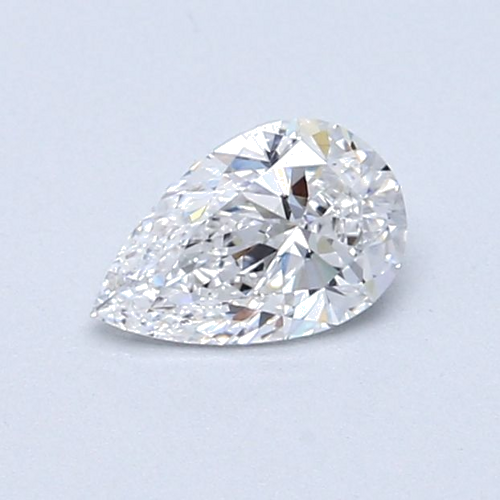 0.52 carat E-VS1 Natūralus Pear Deimantas (1)