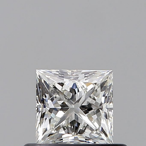 0.5 carat G-VVS2 Natūralus Princess Deimantas (1)