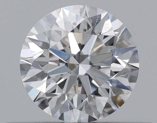 0.4 carat E-SI1 Excellent cut Natūralus Round Deimantas (1)