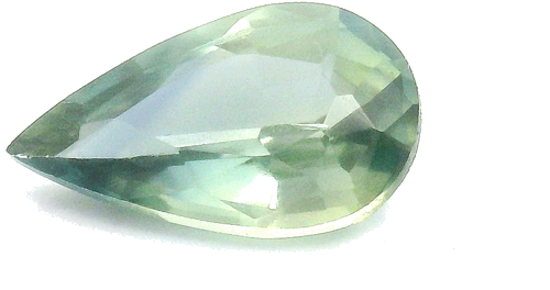 0.55 carat GREEN Pear Safyras (1)