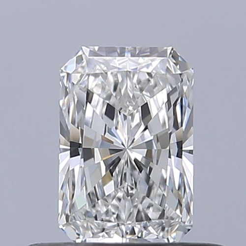 0.41 carat E-VVS2 Natūralus Radiant Deimantas (1)