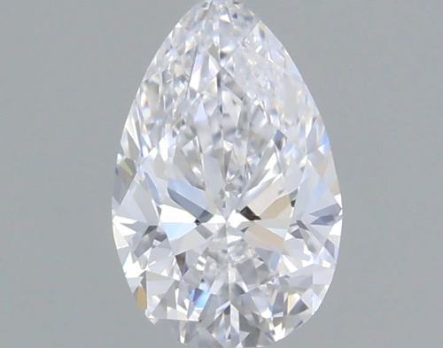 0.33 carat D-VS1 Natūralus Pear Deimantas (1)