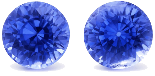 3.78 carat BLUE Round Safyras (1)