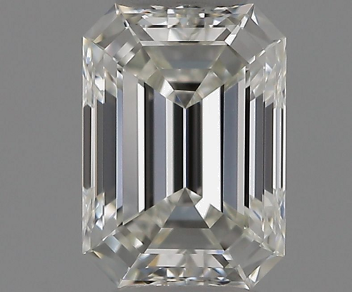 0.6 carat H-VVS1 Natūralus Emerald Deimantas (1)