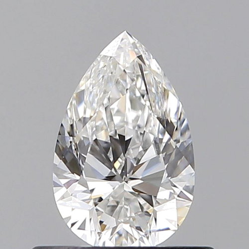 0.52 carat E-VVS1 Natūralus Pear Deimantas (1)
