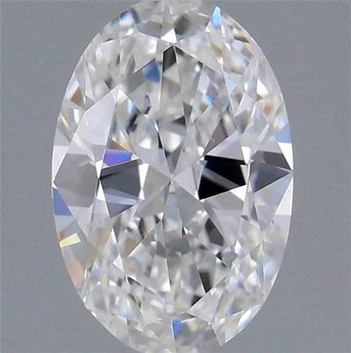0.4 carat E-VS1 Natūralus Oval Deimantas (1)