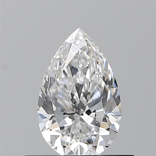 0.53 carat D-VS2 Natūralus Pear Deimantas (1)