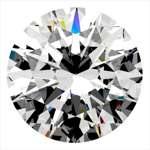0.3 carat E-SI1 Very Good cut Natūralus Round Deimantas (1)