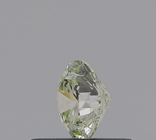 0.3 carat Faint Yellow Green-VS1 GD cut Natūralus Round Deimantas (1)