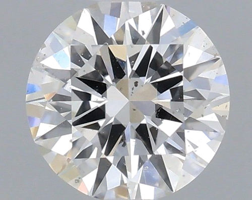 0.32 carat G-SI1 Excellent cut Natūralus Round Deimantas (1)