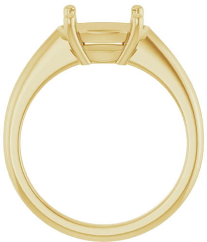 Sužadėtuvių Žiedas „Solitaire“ 14k yellow gold Oval 10mm x 8mm (2)