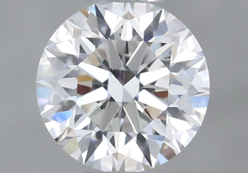 0.41 carat F-VVS2 Excellent cut Natūralus Round Deimantas (1)