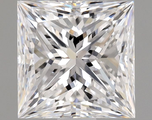 1.3 carat D-VS2 Natūralus Princess Deimantas (1)