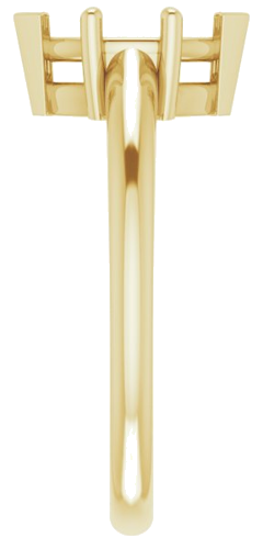 Sužadėtuvių Žiedas 585 Geltonojo Aukso Marquise 9mm x 4.5mm (4)