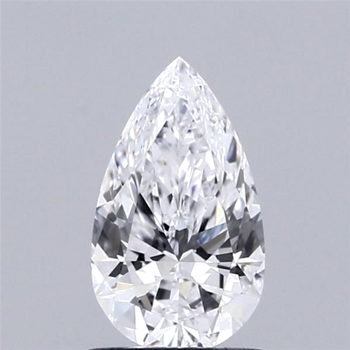 1.0 carat D-SI1 Natūralus Pear Deimantas (1)