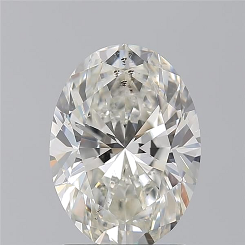 2.2 carat I-SI2 Natūralus Oval Deimantas (1)