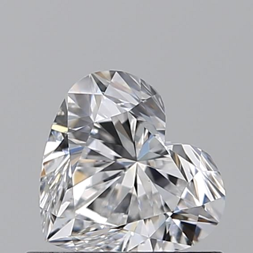 0.6 carat D-VS1 Natūralus Heart Deimantas (1)