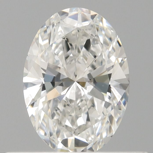 0.46 carat F-VVS1 Natūralus Oval Deimantas (1)