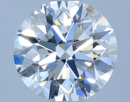 0.5 carat F-VVS2 Excellent cut Natūralus Round Deimantas (1)