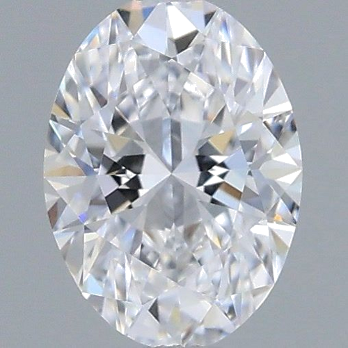 0.32 carat D-VVS1 Natūralus Oval Deimantas (1)