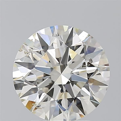 3.02 carat J-SI2 Excellent cut Natūralus Round Deimantas (1)