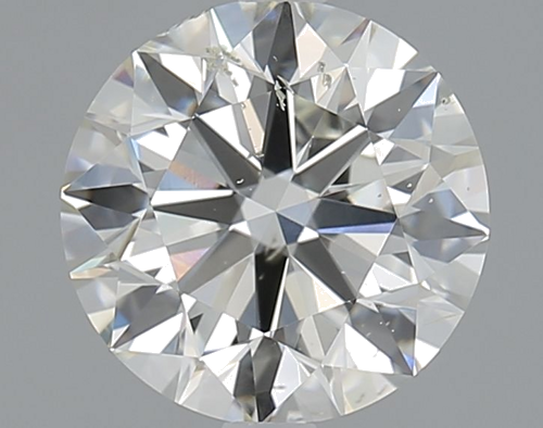 2.0 carat K-SI2 Excellent cut Natūralus Round Deimantas (1)