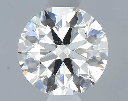 0.45 carat J-SI1 Excellent cut Natūralus Round Deimantas (1)