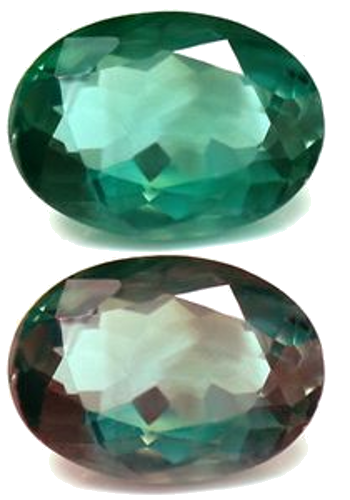0.54 carat GREEN Oval Alexandrite (1)