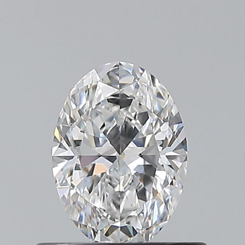 0.51 carat D-VVS1 Natūralus Oval Deimantas (1)