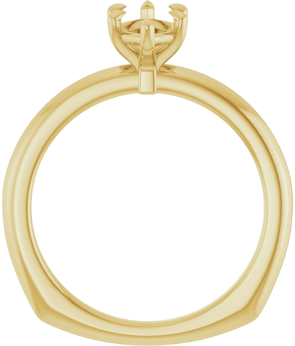Sužadėtuvių Žiedas „Claw-Prong Euro Shank“ 14k yellow gold Marquise 9.5mm x 5mm (2)