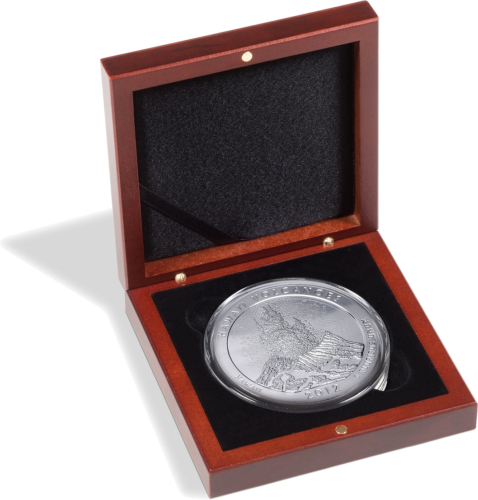 Деревянный футляр Volterra для монеты в капсуле 76 мм (3)