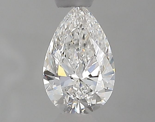 0.5 carat E-SI1 Natūralus Pear Deimantas (1)