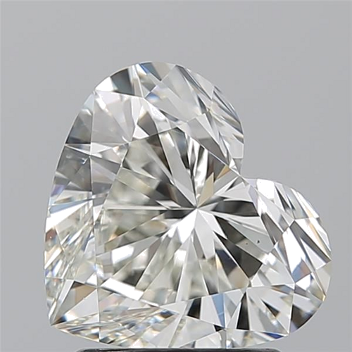 2.01 carat J-VS2 Natūralus Heart Deimantas (1)