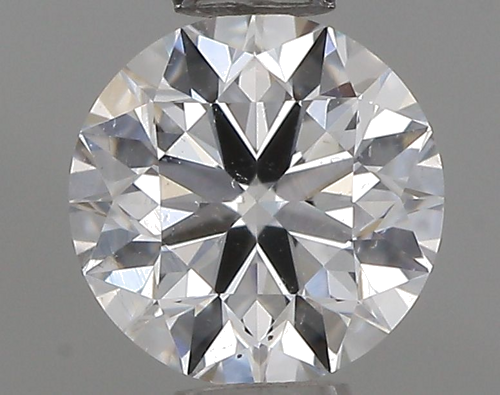 0.47 carat D-SI1 Very Good cut Natūralus Round Deimantas (1)