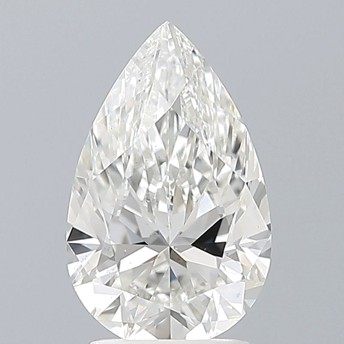 2.28 carat H-VS2 Natūralus Pear Deimantas (1)