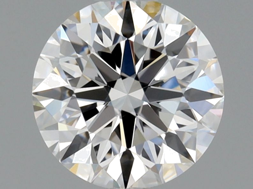0.63 carat E-VVS1 Excellent cut Natūralus Round Deimantas (1)