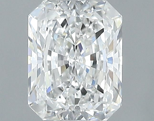 0.54 carat F-VVS2 Natūralus Radiant Deimantas (1)