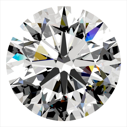 0.33 carat D-VVS2 Excellent cut Natūralus Round Deimantas (1)