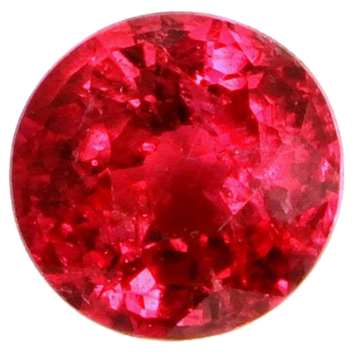 0.38 carat RED Round Rubinas (1)
