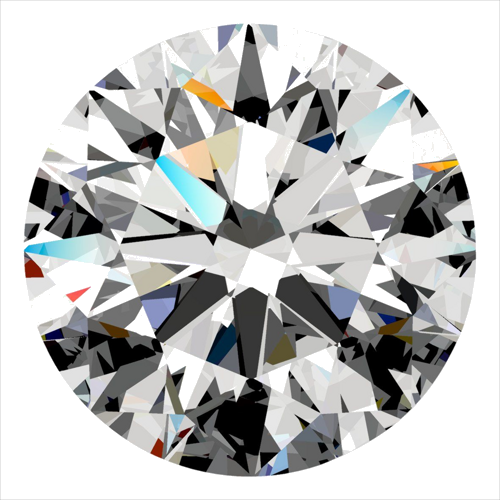 0.3 carat H-VS1 Very Good cut Natūralus Round Deimantas (1)