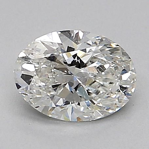 0.54 carat F-SI1 Natūralus Oval Deimantas (1)