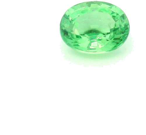 0.4 carat GREEN Oval Garnet (1)