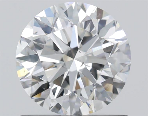 1.01 carat G-SI1 Very Good cut Natūralus Round Deimantas (1)