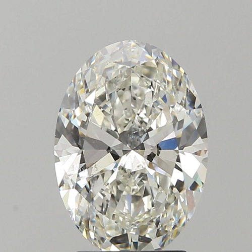 3.01 carat I-SI2 Natūralus Oval Deimantas (1)