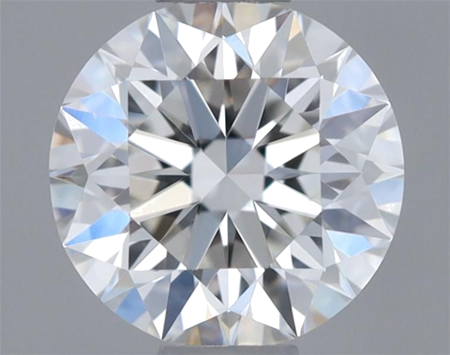 0.39 carat H-VVS1 Excellent cut Natūralus Round Deimantas (1)