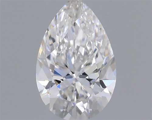 0.32 carat E-VVS1 Natūralus Pear Deimantas (1)