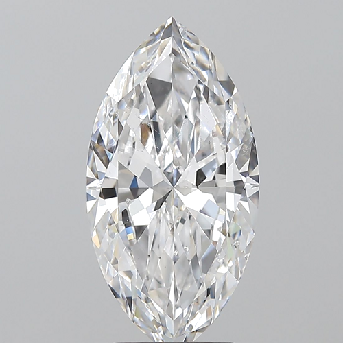3.01 carat D-SI2 Natūralus Marquise Deimantas (1)