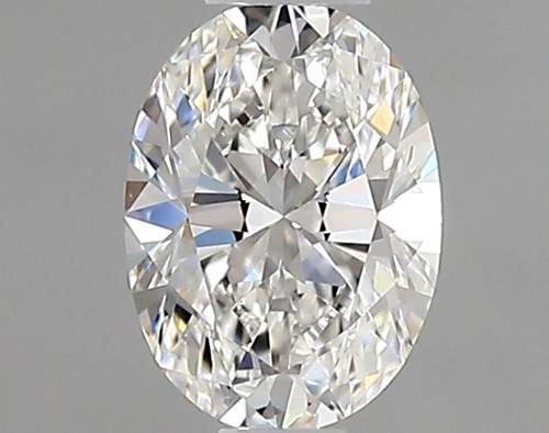 0.52 carat F-VS1 Natūralus Oval Deimantas (1)