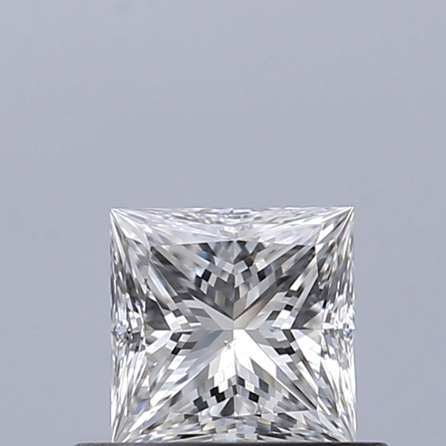 0.5 carat F-SI1 Natūralus Princess Deimantas (1)